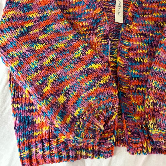 NWT She + Sky confetti colored knitted sweater, size S/M - Picture 4 of 4